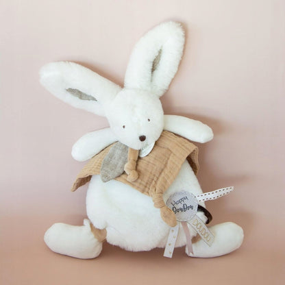 DOUDOU et Compagnie komforter przytulanka KRÓLIK z pomponem 25 cm – zdjęcie produktu 3