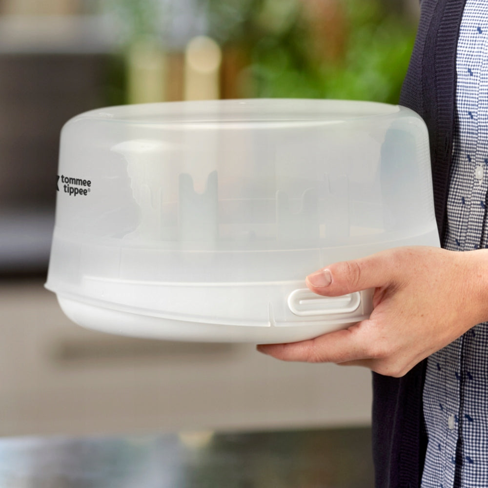 TOMMEE TIPPEE stérilisateur micro-ondes + tétine