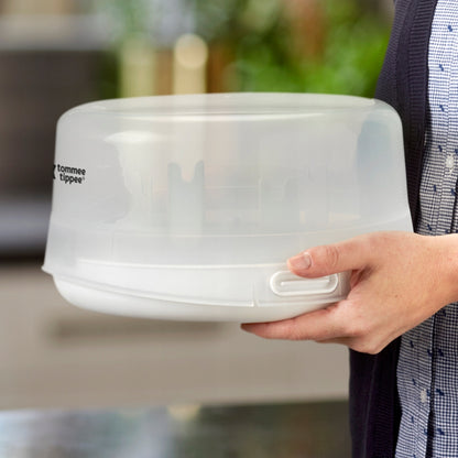 TOMMEE TIPPEE stérilisateur micro-ondes + tétine