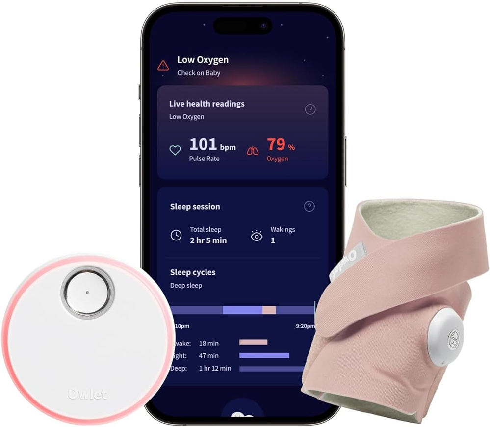 OWLET DREAM SOCK pulsoximetru 2în1 pentru bebeluși 0-18 luni