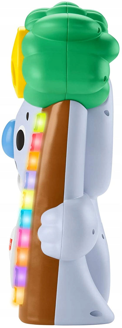 FISHER-PRICE interaktywny KOALA j.niemiecki GRG67, kolorowa zabawka muzyczna Linkimals z podświetleniem