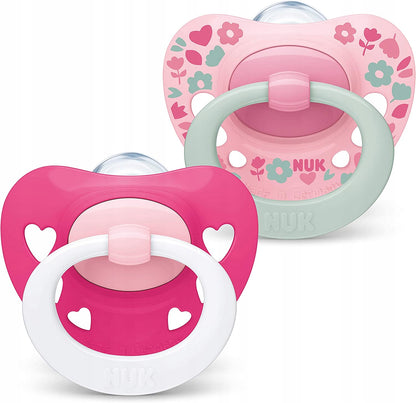 NUK SIGNATURE chupete calmante x2 18-36 meses