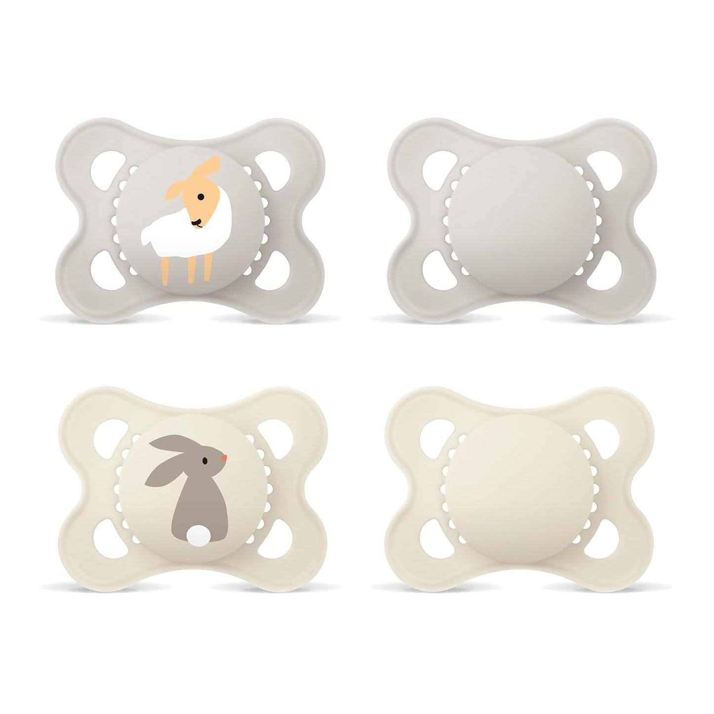 MAM Original silicone pacifiers 0–6m x4
