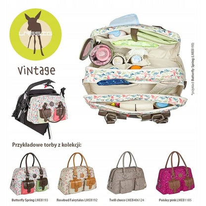 LASSIG Vintage Metro Bag torba na pieluchy i akcesoria + dodatki – zdjęcie produktu 4