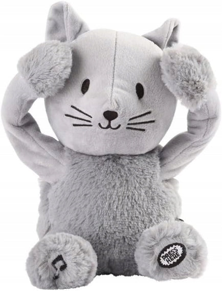 PIOUPIOU ET MERVEILLES мелодия и игра на криеница КОТКА ОСКАР 20 cm