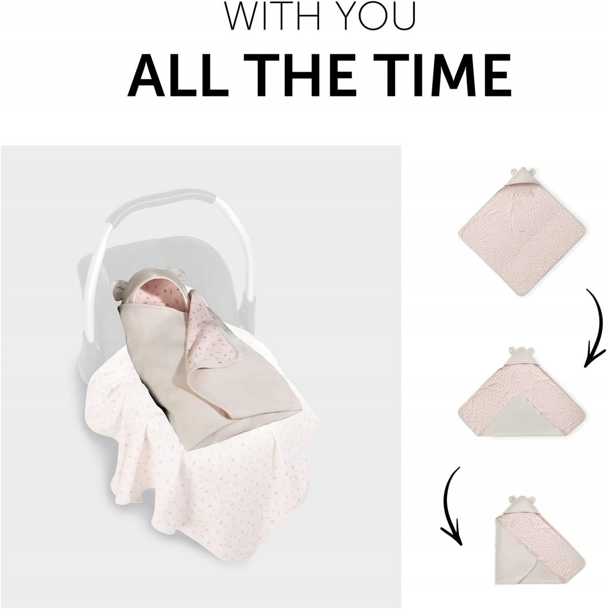 HAUCK SNUGGLE N DREAM otulacz do fotelika wózka kocyk – zdjęcie produktu 3