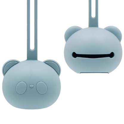 CAJA husă din silicon pentru suzetă 7 x 21 cm PANDA