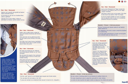 HOPPEDIZ hop-tye nosidełko ergonomiczne – zdjęcie produktu 6