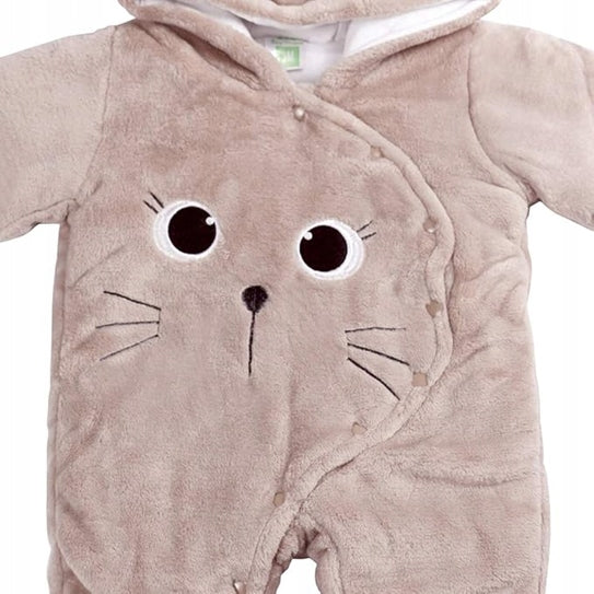 JIAMY mono de invierno con capucha 6-9 m 56 cm GATO