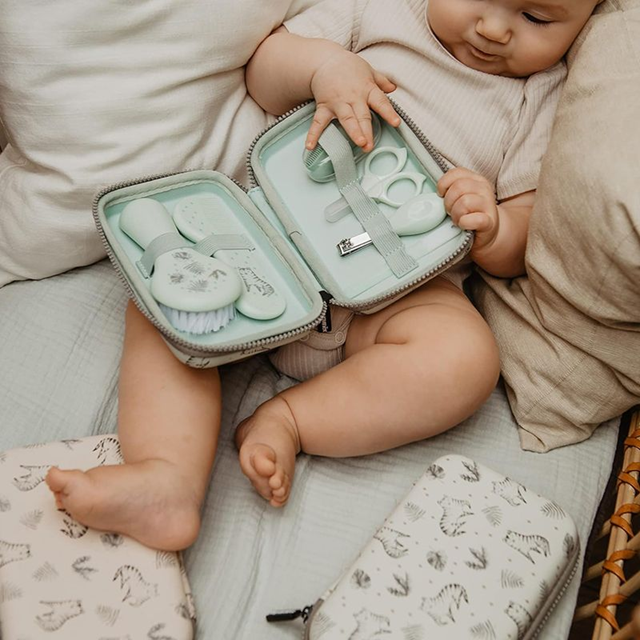SUAVINEX set per la cura del bambino 6 pezzi + custodia TIGRE