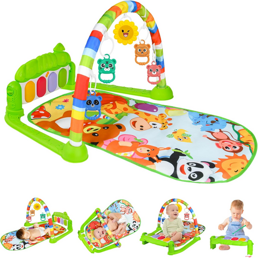 AOMIG Tappeto educativo con pianoforte 0-36 mesi