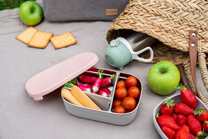 BEABA śniadaniówka lunchbox STAL nierdzewna 760ml z przegrodami – zdjęcie produktu 5