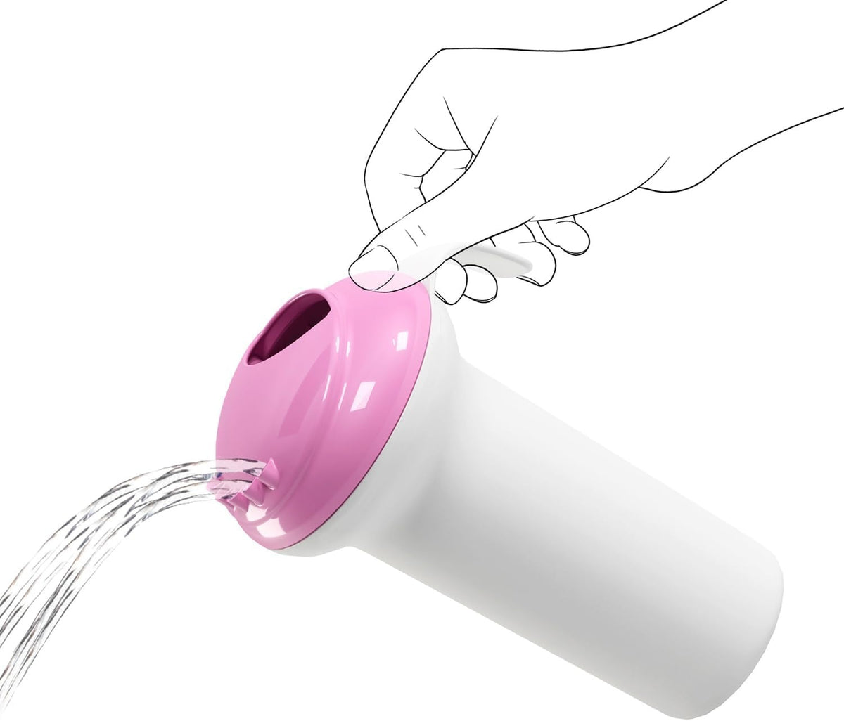OKBABY Splash pojemnik do spłukiwania włosów dziecka 500 ml – zdjęcie produktu 4