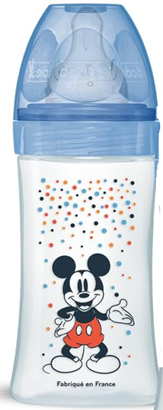 DODIE bottiglia 270 ml 0-6 m tettarella 2 flusso medio MICKEY