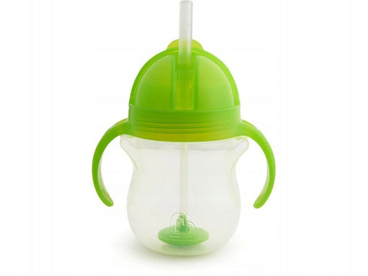 MUNCHKIN Tip&Sip tazza antigoccia 6m+ 207ml con cannuccia appesantita