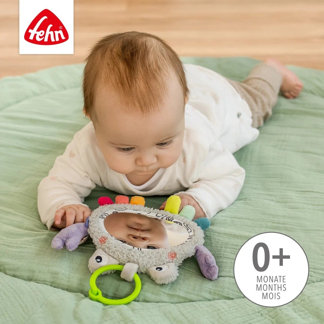Fehn activity mirror hanging toy 0+ 20cm crab