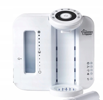 TOMMEE TIPPEE Perfect Prep EKSPRES DO MLEKA 2 min biały podgrzewacz do mleka z filtrem