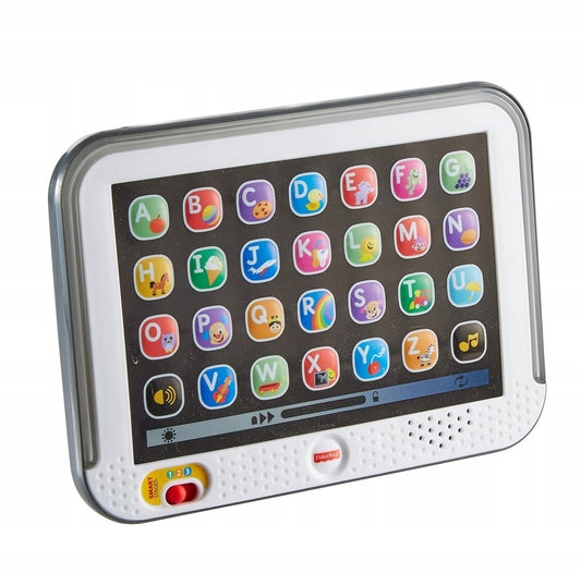 FISHER-PRICE tablet interaktywny piosenki, muzyka, dźwięki J.ANGIELSKI