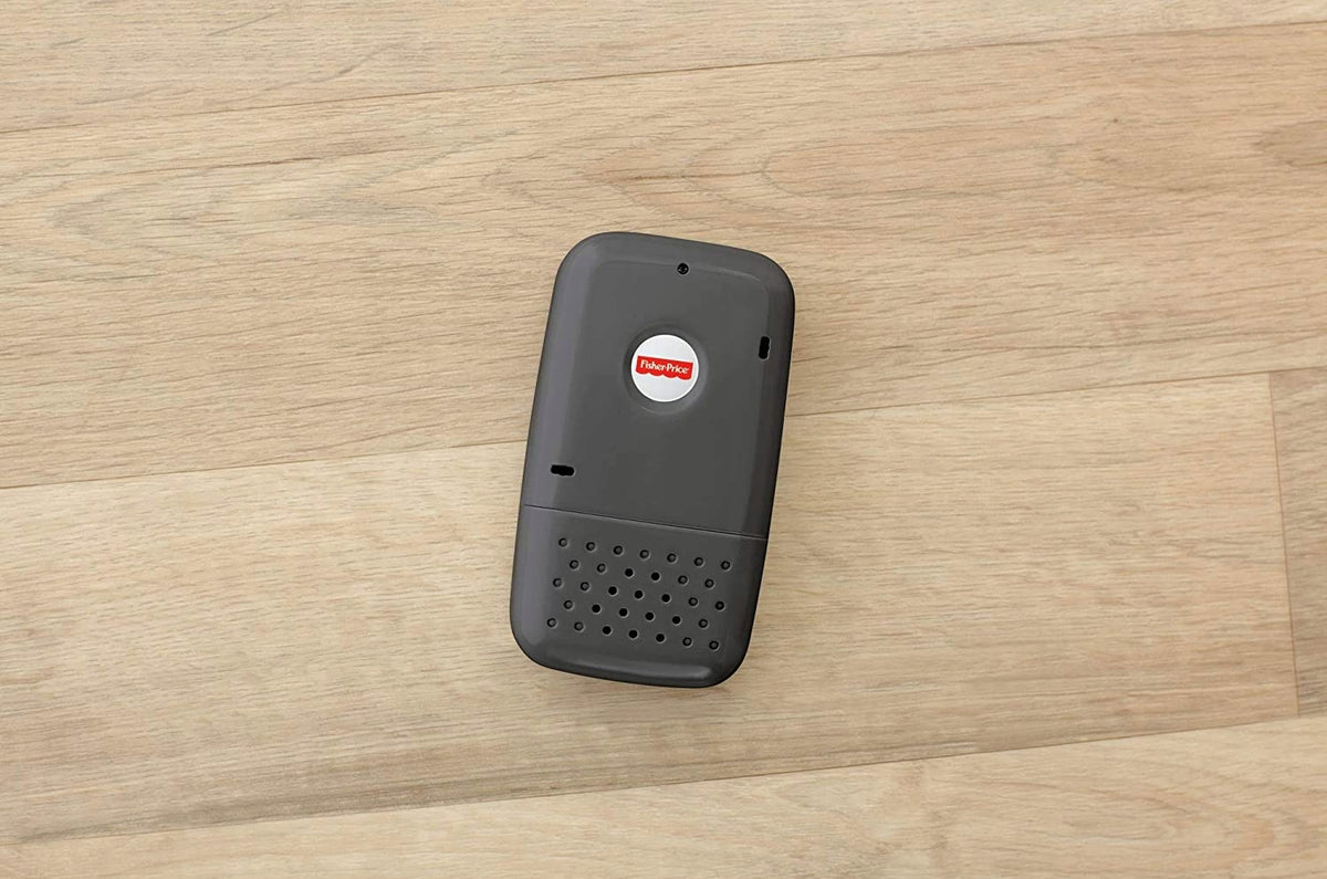 FISHER-PRICE smartfon interaktywny J.NIEMIECKI, tył zabawki dla dzieci, stan powystawowy