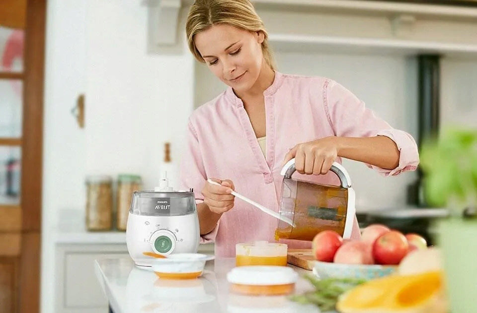 PHILIPS AVENT SCF885/01 4v1 parní hrnec mixér ohřívač rozmrazovač 1000ml