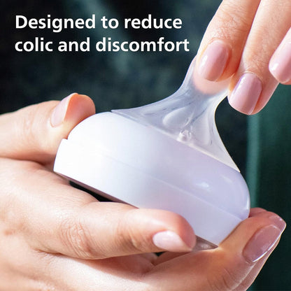 PHILIPS AVENT Natural RESPONSE smoczki do butelek 0msc+ x2 – zdjęcie produktu 4