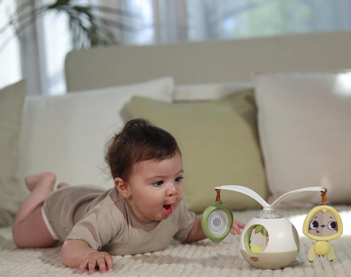 TINY LOVE Tummy Time 2in1 interactief carrousel en buik speelgoed