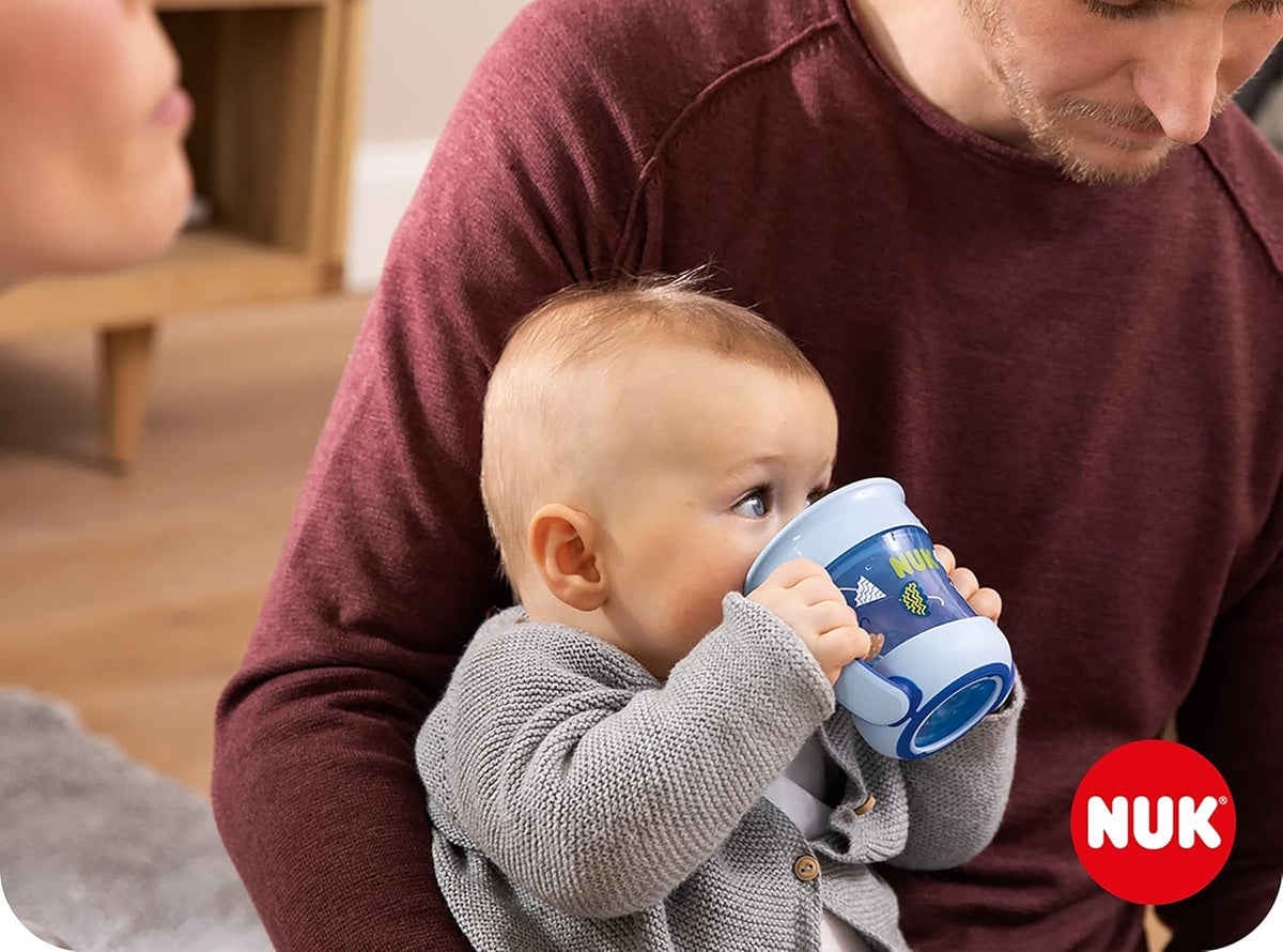 NUK Mini Magic Cup kubek niekapek świecący w ciemności 360° 160 ml 6 m+ – zdjęcie produktu 3