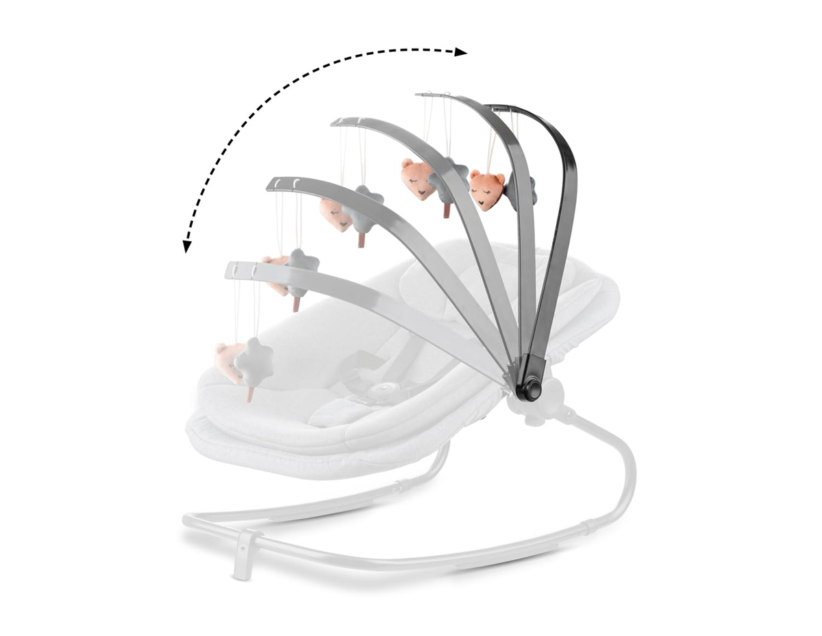 HAUCK pałąk łuk z zabawkami do leżaczka HIGHCHAIR BOUNCER – zdjęcie produktu 5