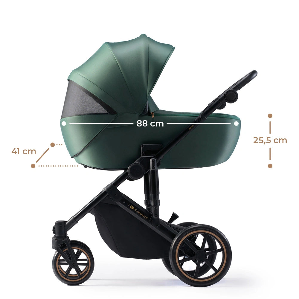 KINDERKRAFT PRIME2 poussette multifonction 2-en-1 jusqu'à 22kg