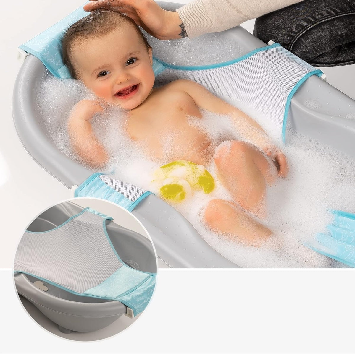 REER MyHappyBath Sling inserție hamac pentru cădiță 64 x 100 cm