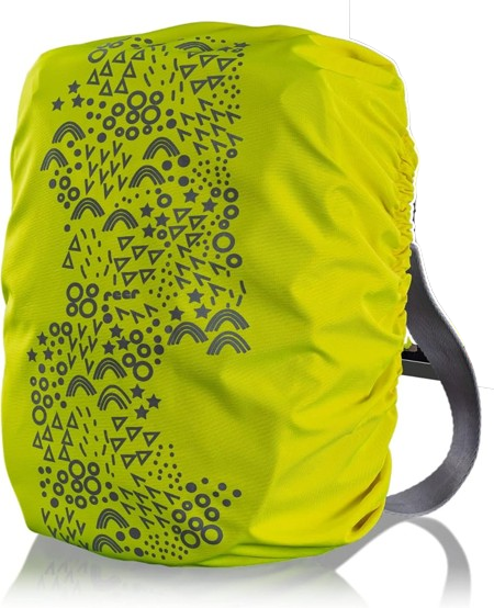 REER MyBuddyGuard copertura impermeabile riflettente per zaino fino a 20 litri