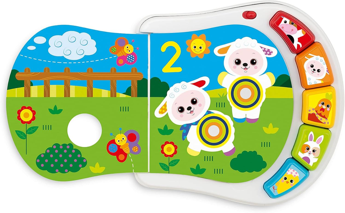 CHICCO Counting Farm libro educativo elettronico 19 x 19,5 cm