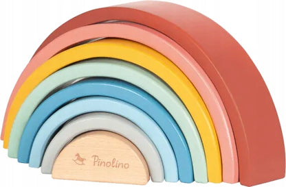 PINOLINO arc-en-ciel en bois Ruby MONTESSORI 12m+