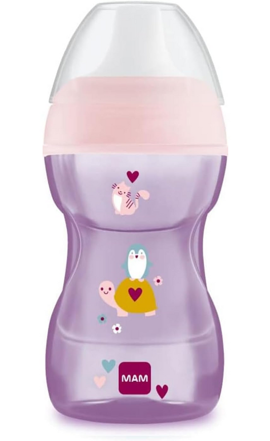 MAM Fun To Drink Cup hrnek s nekapajícím pítkem 270 ml 8 m+