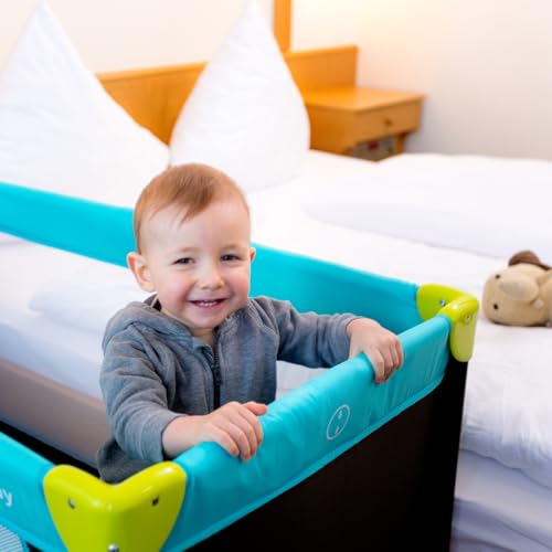 Hauck Dream N Play lettino da viaggio Waterblue 120 x 60 cm