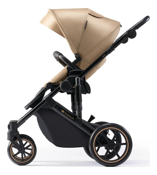 KINDERKRAFT PRIME2 PRO 3w1 wózek wielofunkcyjny do 22kg + fotelik MINK PRO – SANDROSE BEIGE – zdjęcie 14