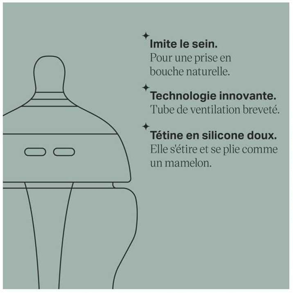 TOMMEE TIPPEE Advanced Flasche 260ml ANTI-COLIC 0m+