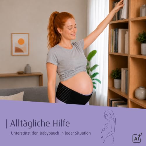 REER MAMA fascia di sostegno per la gravidanza traspirante
