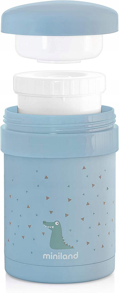 MINILAND Thermetic termo para comida 700 ml + 2 recipientes y funda con asa