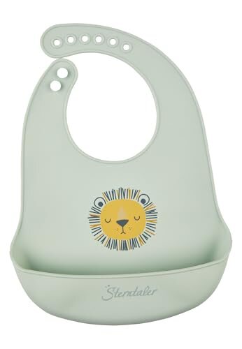 Sterntaler Leo silicone bib