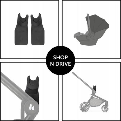 HAUCK adapter do wózka MOVE SO SIMPLY fotelików MAXI-COSI CYBEX NUNA KIDDY – zdjęcie produktu 3