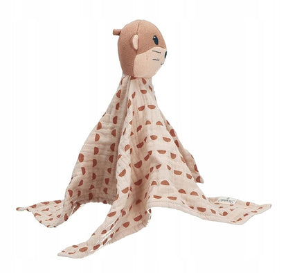 STERNTALER comforter deken om mee te knuffelen OTTER 35 x 35 cm