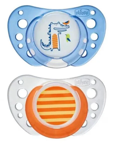 CHICCO PhysioForma COMFORT fopspeen x2 0-6mnd LATEX