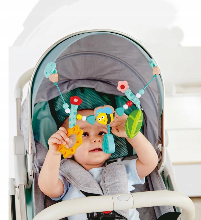 HAPE drewniana zawieszka łańcuch do wózka TRZMIEL 39,5 cm – zdjęcie produktu 3
