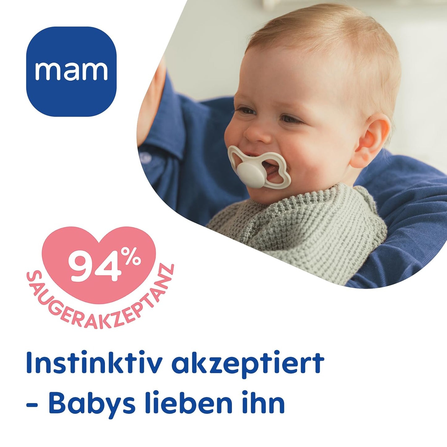 MAM Supreme Night smoczek uspokajający silikonowy 16m+ ŚWIECĄCY – zdjęcie produktu 8