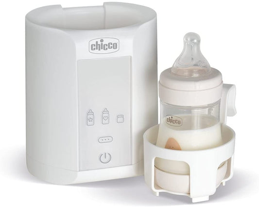 CHICCO Home PODGRZEWACZ DO BUTELEK I SŁOICZKÓW, biały cyfrowy podgrzewacz do mleka i słoiczków Chicco