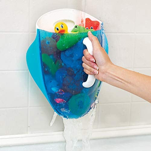 Munchkin Bath Toy Scoop cestino blu per giochi da bagno