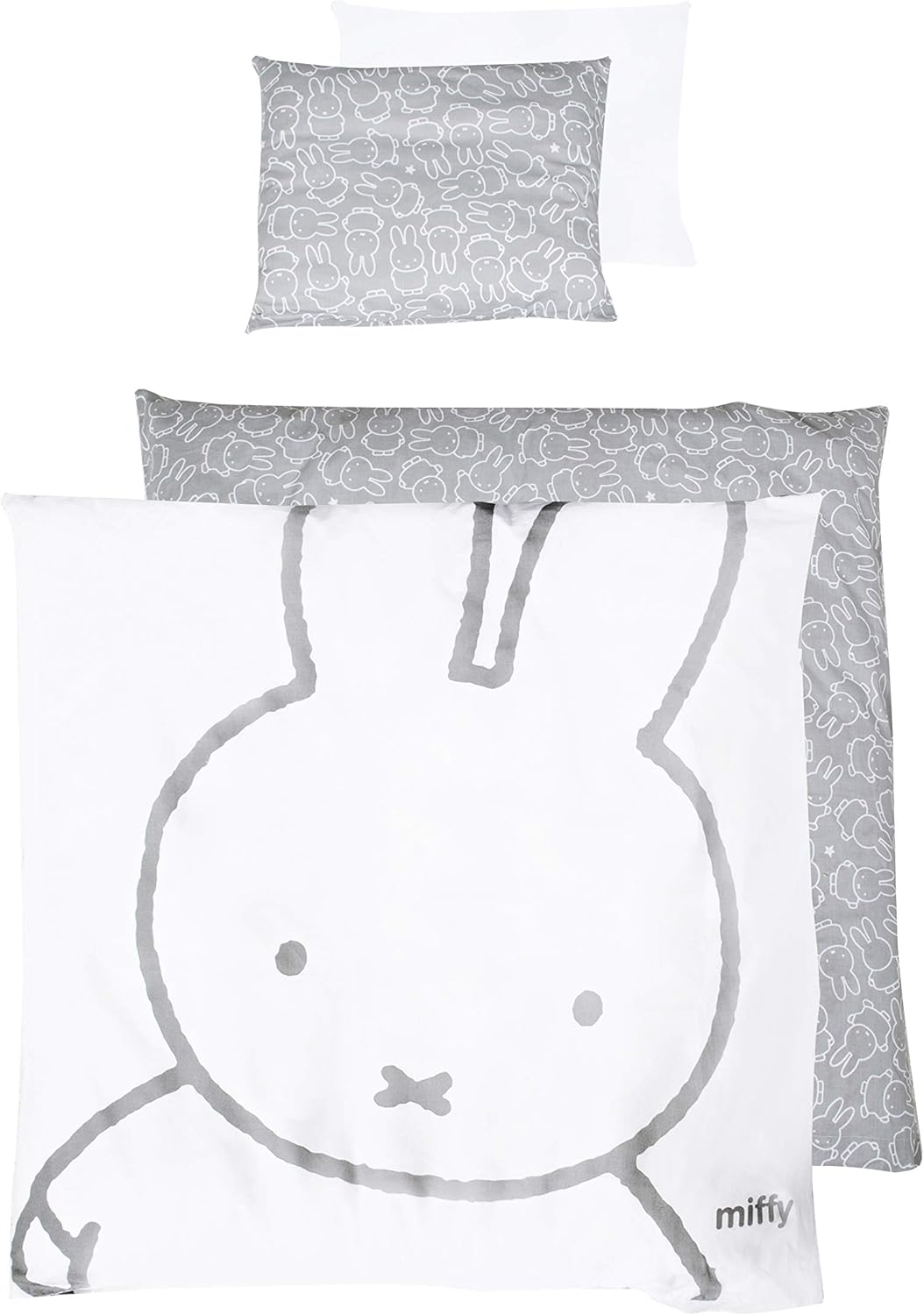 ROBA MIFFY 2-delig beddengoedset 80x80 / 35x40