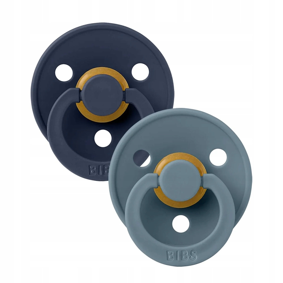 BIBS COLOUR chupetes calmantes 2pack de caucho 0-6 meses