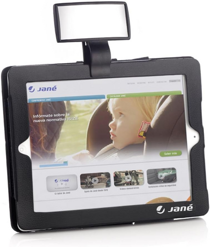 JANE 2w1 lusterko samochodowe do obserwacji dziecka i etui na tablet 20x26
